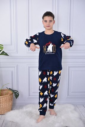 ست لباس راحتی سرمه ای بچه گانه چاپی KAPİKİDS - کد 790968860