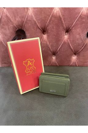 کیف پول سبز زنانه ابعاد کوچک ALPE - کد 791073684