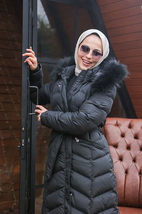 کاپشن مشکی زنانه رگولار Womania - کد 788147757