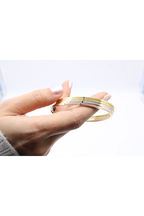 دستبند استیل (فولاد) رنگی زنانه استیل (فولاد) DURU AKSESUAR - کد 791229022