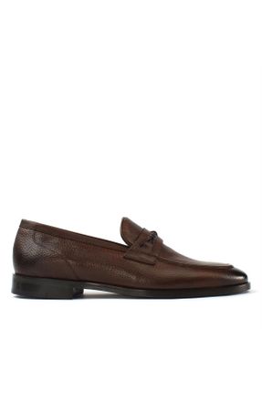 کفش کلاسیک قهوه ای مردانه پاشنه کوتاه ( 4 - 1 cm ) کد 773886272