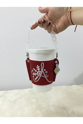 کیف دستی قرمز زنانه ابعاد کوچک CIGDEMCALISKAN - کد 788653146