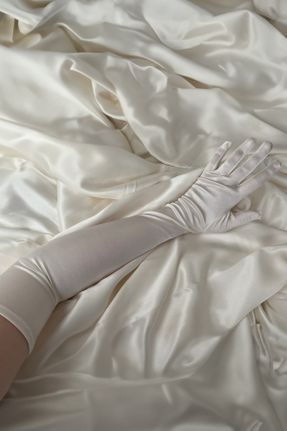 دستکش سفید زنانه کد 791010583