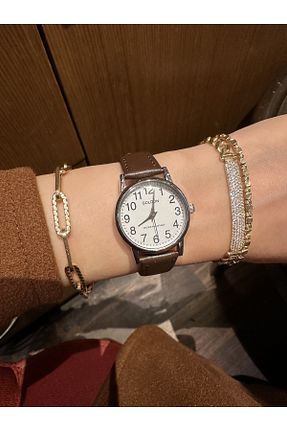 ساعت مچی قهوه ای زنانه 20-25 میلی متر GOLDON - کد 791101891