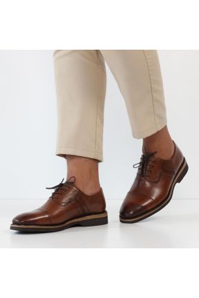 کفش کژوال قهوه ای مردانه پاشنه کوتاه ( 4 - 1 cm ) پاشنه پر کد 773859849