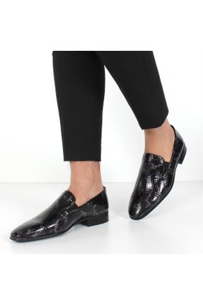 کفش کلاسیک مشکی مردانه پاشنه کوتاه ( 4 - 1 cm ) کد 773900038