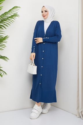 رویه حجاب سرمه ای زنانه رگولار Pamuk Butik - کد 790930996