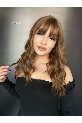 کلاه گیس قهوه ای Suzan Peruk - کد 790975799