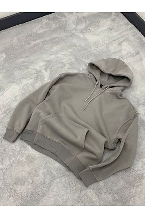 سوئیشرت طوسی زنانه ساده 2512 clothiıng - کد 790867608