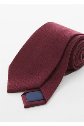 کراوات طوسی مردانه پارچه ای MANGO Man - کد 787876406