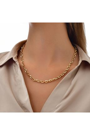 گردنبند طلا طلائی زنانه 14 عیار NİSERAJEWELLERY - کد 791645195