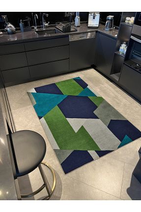 فرش رنگی قابل شستشو Rugs Modern Halı - کد 791402885