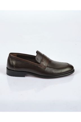 کفش کلاسیک قهوه ای مردانه پاشنه کوتاه ( 4 - 1 cm ) کد 660226845