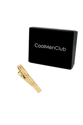 کراوات طلائی مردانه فلزی COOLMENCLUB - کد 780521451