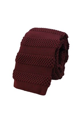 کراوات زرشکی مردانه پارچه COOLMENCLUB - کد 788964996
