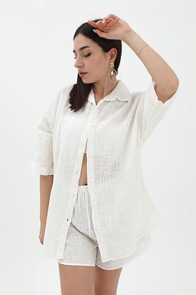 ست بالاتنه و پائین تنه نباتی زنانه بافتنی TUA MODA - کد 791506242