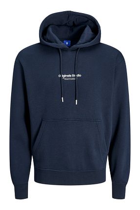 سوئیشرت سرمه ای مردانه چاپی Jack & Jones - کد 791387842