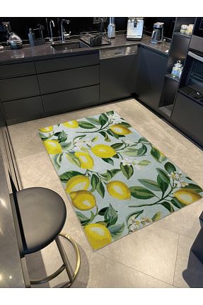 فرش رنگی قابل شستشو Rugs Modern Halı - کد 791402753