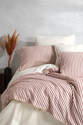 روتختی تک نفره زرشکی پنبه ای Macas Home - کد 791387880