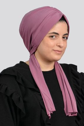 روسری صورتی پنبه ای merveninbutiği - کد 791463485