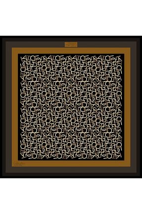 روسری رنگی 90 x 90 La boutique - کد 791725189
