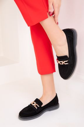 کفش کژوال مشکی زنانه پاشنه کوتاه ( 4 - 1 cm ) پاشنه ساده کد 789622099