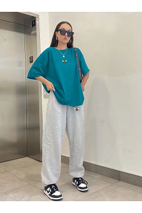 ست گرمکن آبی زنانه اورسایز bellanova - کد 791870838