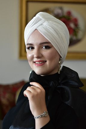 روسری سفید پلی استر ARTİZİA - کد 791911845