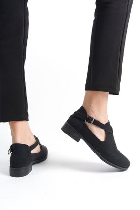 کفش کلاسیک مشکی زنانه چرم لاکی پاشنه کوتاه ( 4 - 1 cm ) پاشنه ساده کد 790152290