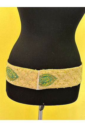 کمربند سبز زنانه پارچه ای Gönülden Tasarım - کد 792327424