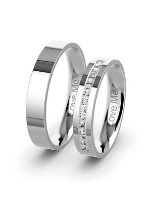 انگشتر استیل (فولاد) استیل (فولاد) Love Me - کد 791991697