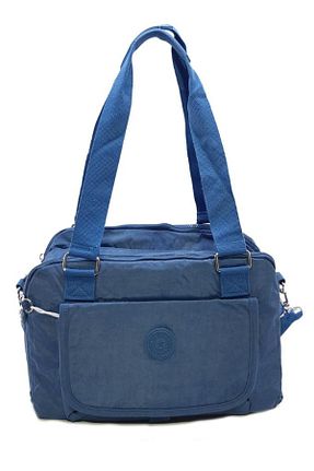 کیف پستچی آبی زنانه پارچه ای Baginn - کد 233809255