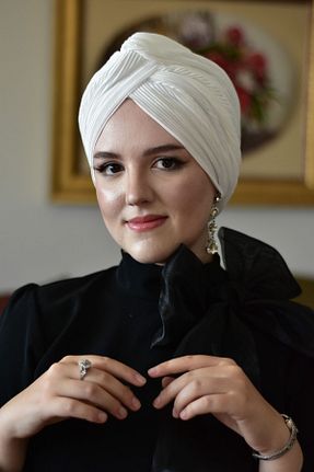 روسری سفید پلی استر ARTİZİA - کد 791911845