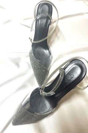 کفش مجلسی مشکی زنانه پاشنه متوسط ( 5 - 9 cm ) پاشنه نازک کد 777929594