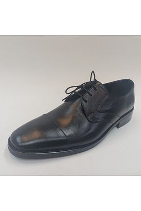 کفش کلاسیک مشکی مردانه چرم خالص Tutar shoes - کد 792319193