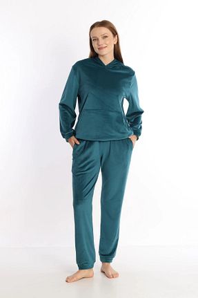 ست بالاتنه و پائین تنه آبی زنانه بافتنی Etoile - کد 792166328