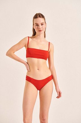 پائین تنه بیکینی قرمز زنانه پلنگی Beach&Beyond - کد 103783280