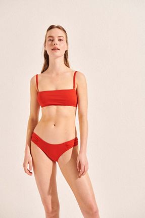 پائین تنه بیکینی قرمز زنانه ساده Beach&Beyond - کد 37535093