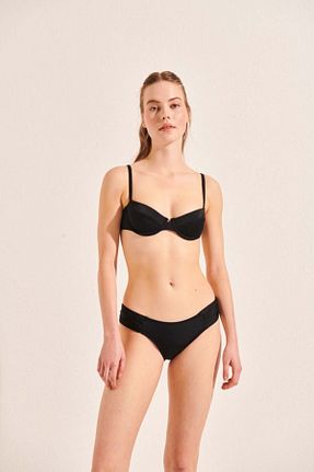 پائین تنه بیکینی مشکی زنانه پلنگی Beach&Beyond - کد 103862966