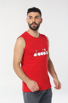 رکابی اسپرت قرمز مردانه پنبه Diadora - کد 105106600