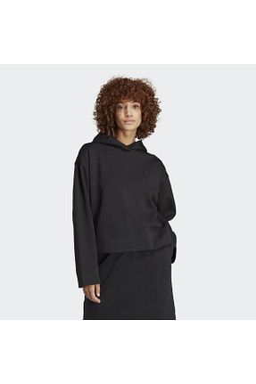 سوئیشرت اسپرت مشکی زنانه رگولار adidas - کد 792366800