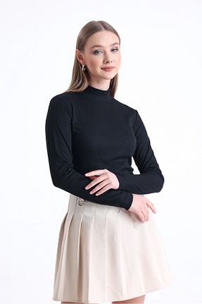 بادی مشکی زنانه یقه ایستاده DoDeAr - کد 792413809