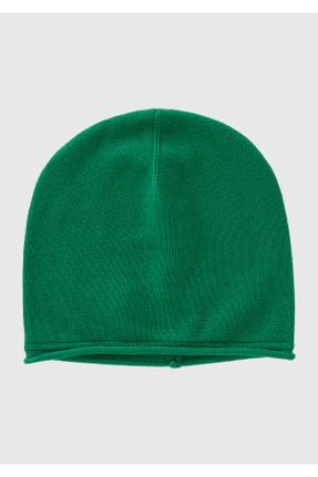 کلاه پشمی سبز زنانه کد 792441230