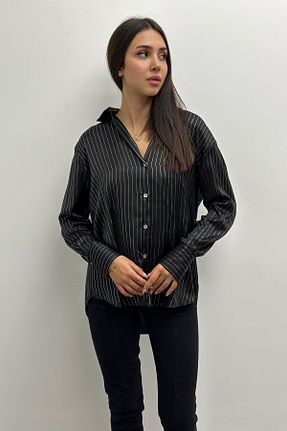 پیراهن مشکی زنانه رگولار CurcunaShop - کد 792655839
