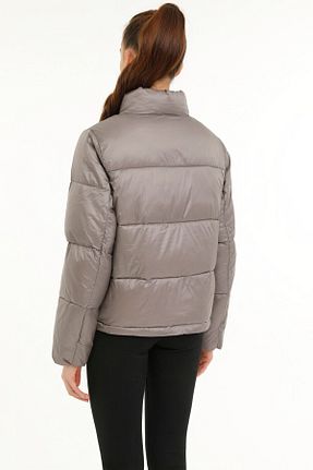 کاپشن طوسی زنانه رگولار Lumberjack - کد 792732783