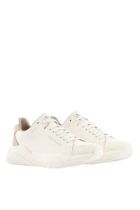 کفش اسنیکر سفید زنانه بند دار Armani Exchange - کد 792817870