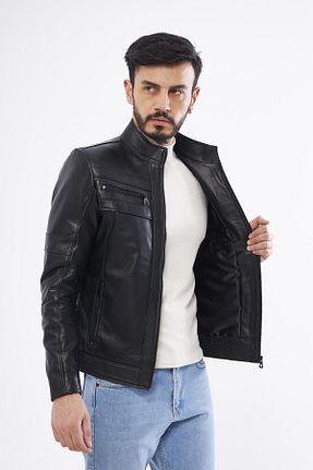 کاپشن مشکی مردانه رگولار DERİNSS - کد 31538025