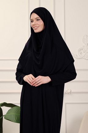 لباس حجاب مشکی زنانه Relaxed Transacoustic - کد 662922382