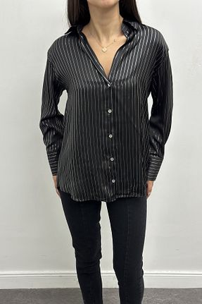 پیراهن مشکی زنانه رگولار CurcunaShop - کد 792655839