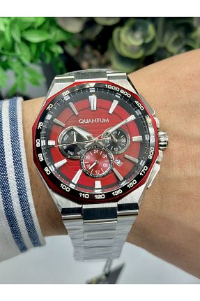 ساعت مچی قرمز مردانه 41-45 میلی متر Quantum - کد 792656872